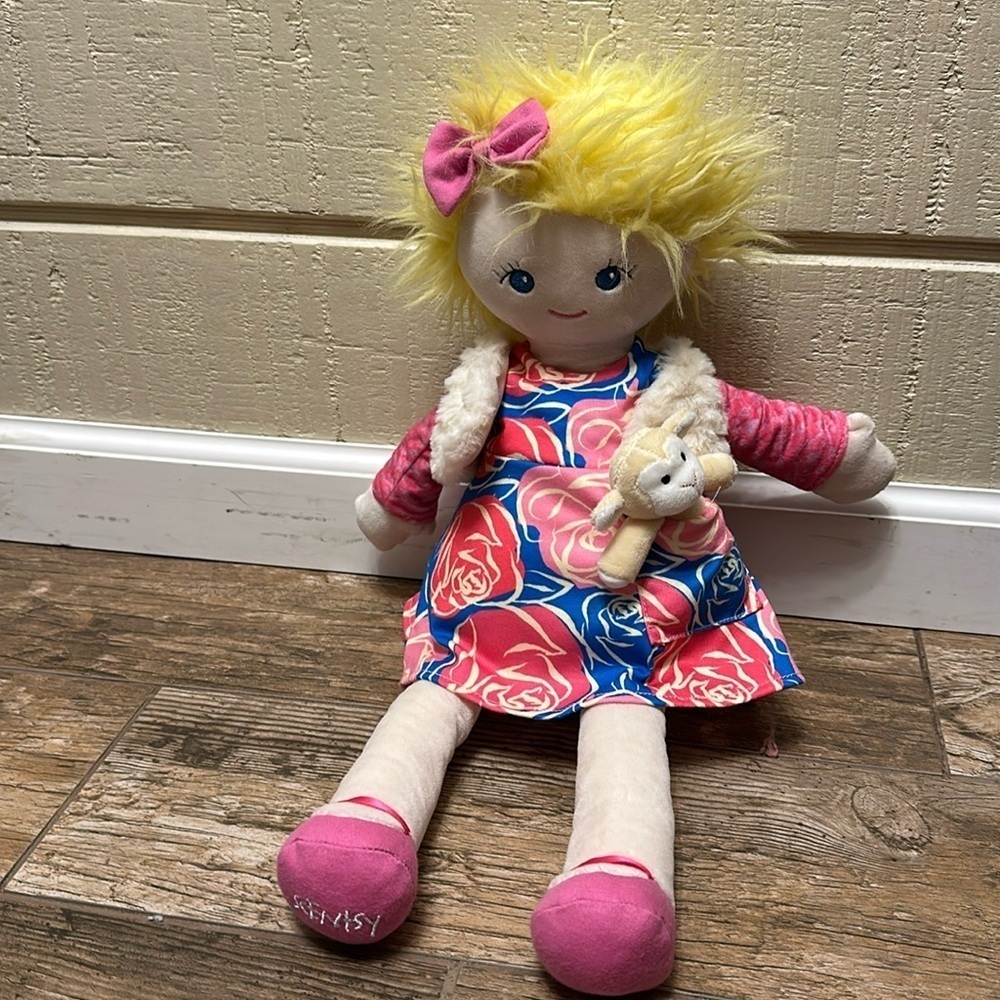 Scentsy Buddy Doll Sierra & Sweetie Pie Lamb